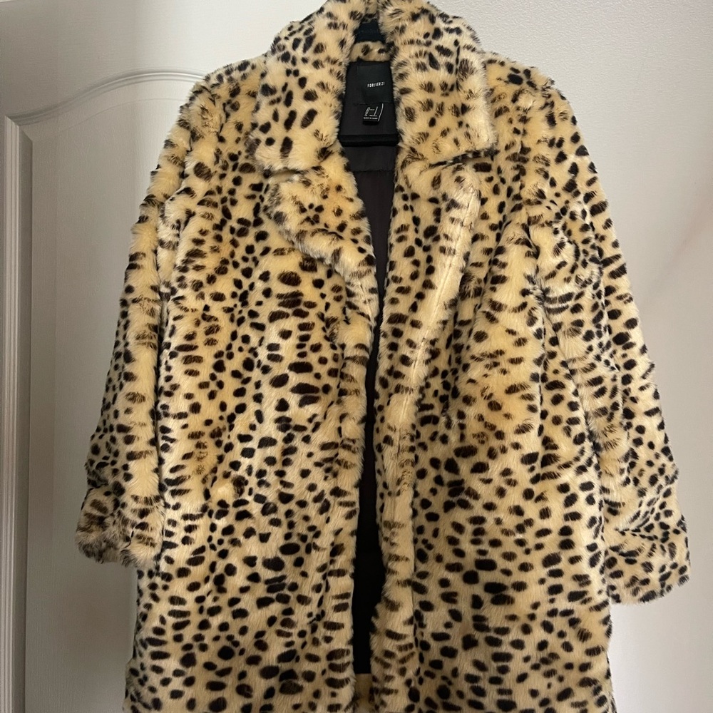Forever 21 fur coat